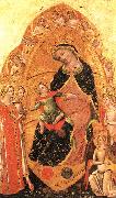 Lorenzo Veneziano Marriage of St Catherine oil painting